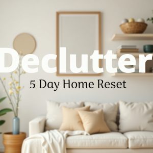 Declutter Sprint: 5-Day Home Reset